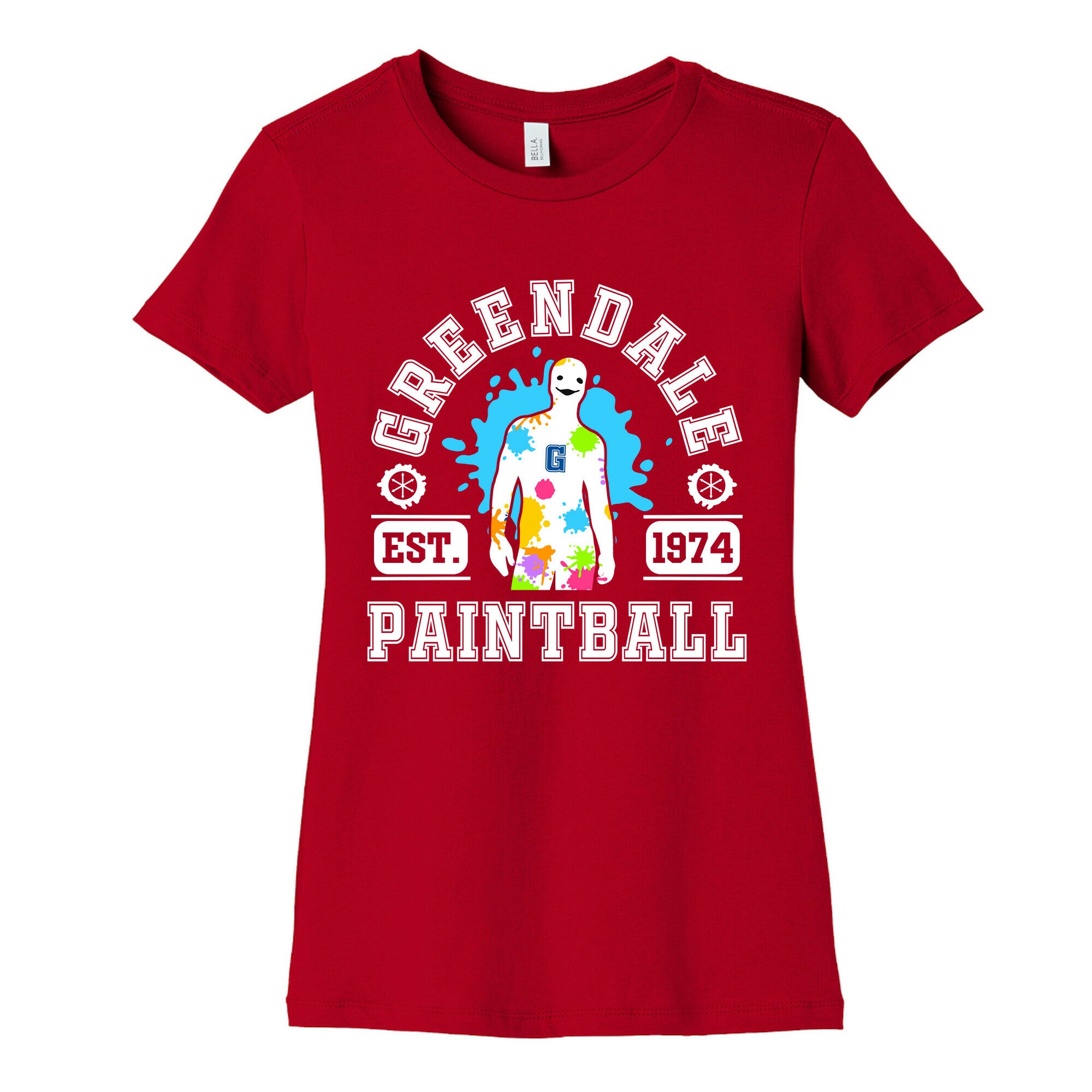 Greendale Community College Paintball Women's Cotton Tee